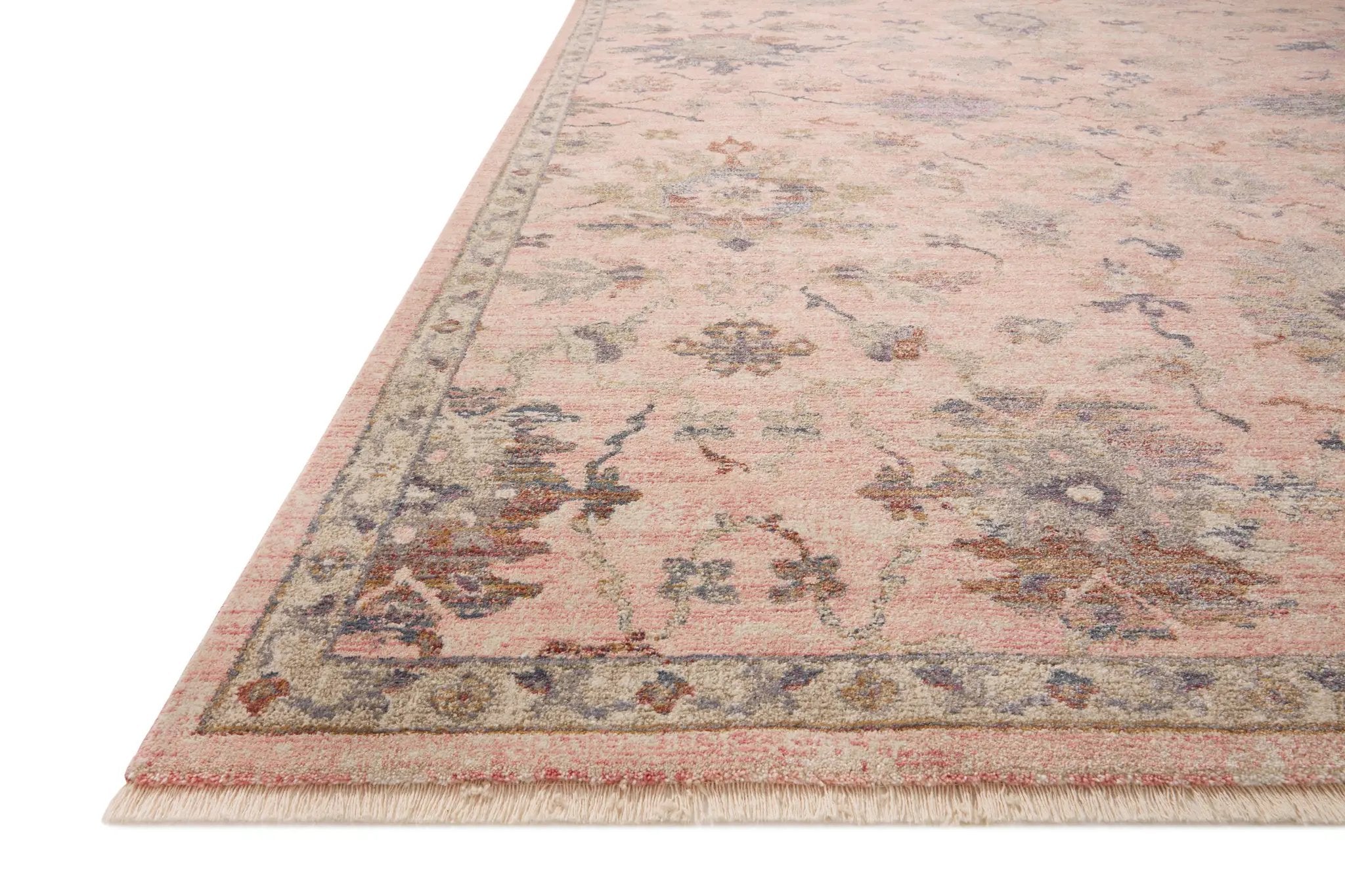 Giada GIA-03 Blush / Multi Area Rug by Loloi