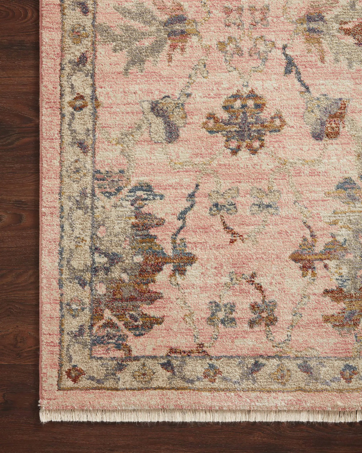 Giada GIA-03 Blush / Multi Area Rug by Loloi