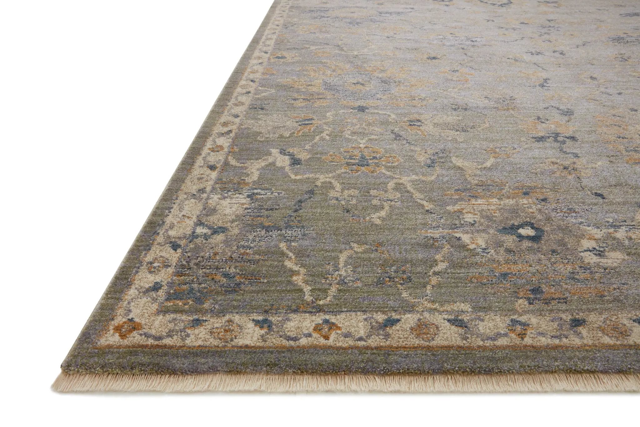 Giada GIA-03 Sage / Gold Area Rug by Loloi