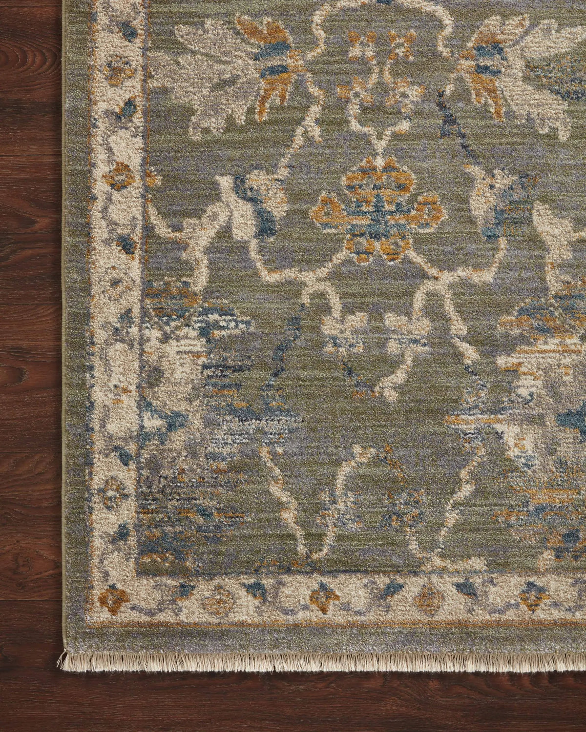 Giada GIA-03 Sage / Gold Area Rug by Loloi
