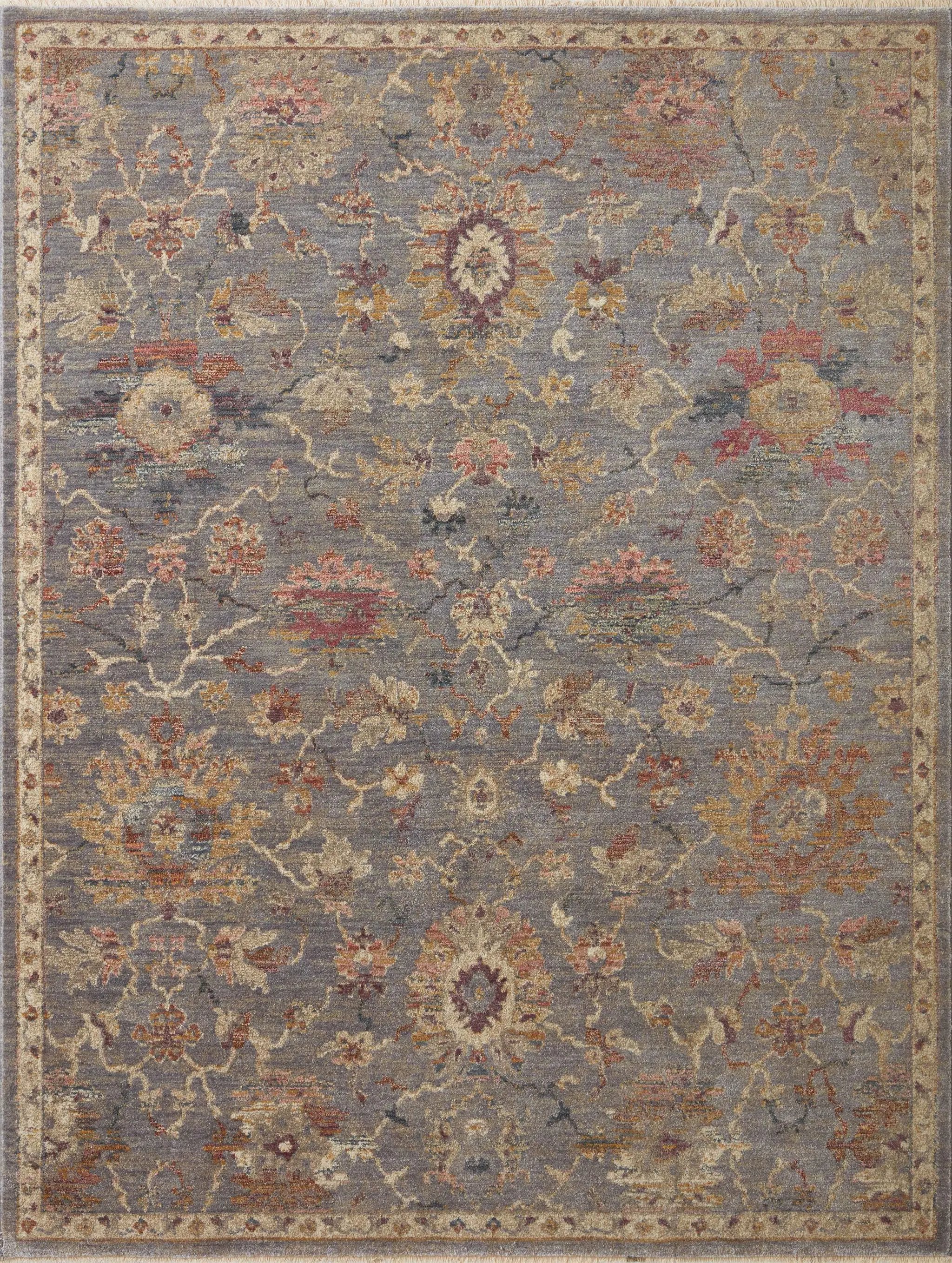 Giada GIA-03 Silver / Multi Area Rug by Loloi