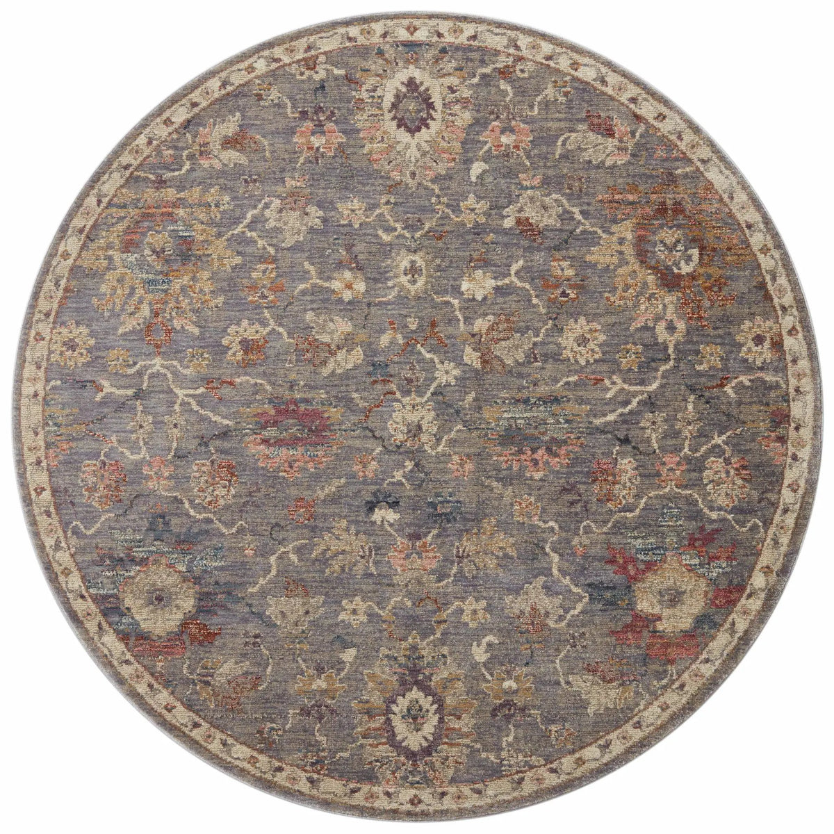 Giada GIA-03 Silver / Multi Area Rug by Loloi