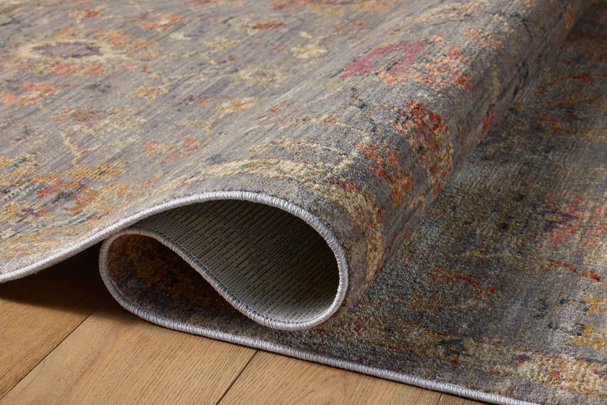 Giada GIA-03 Silver / Multi Area Rug by Loloi