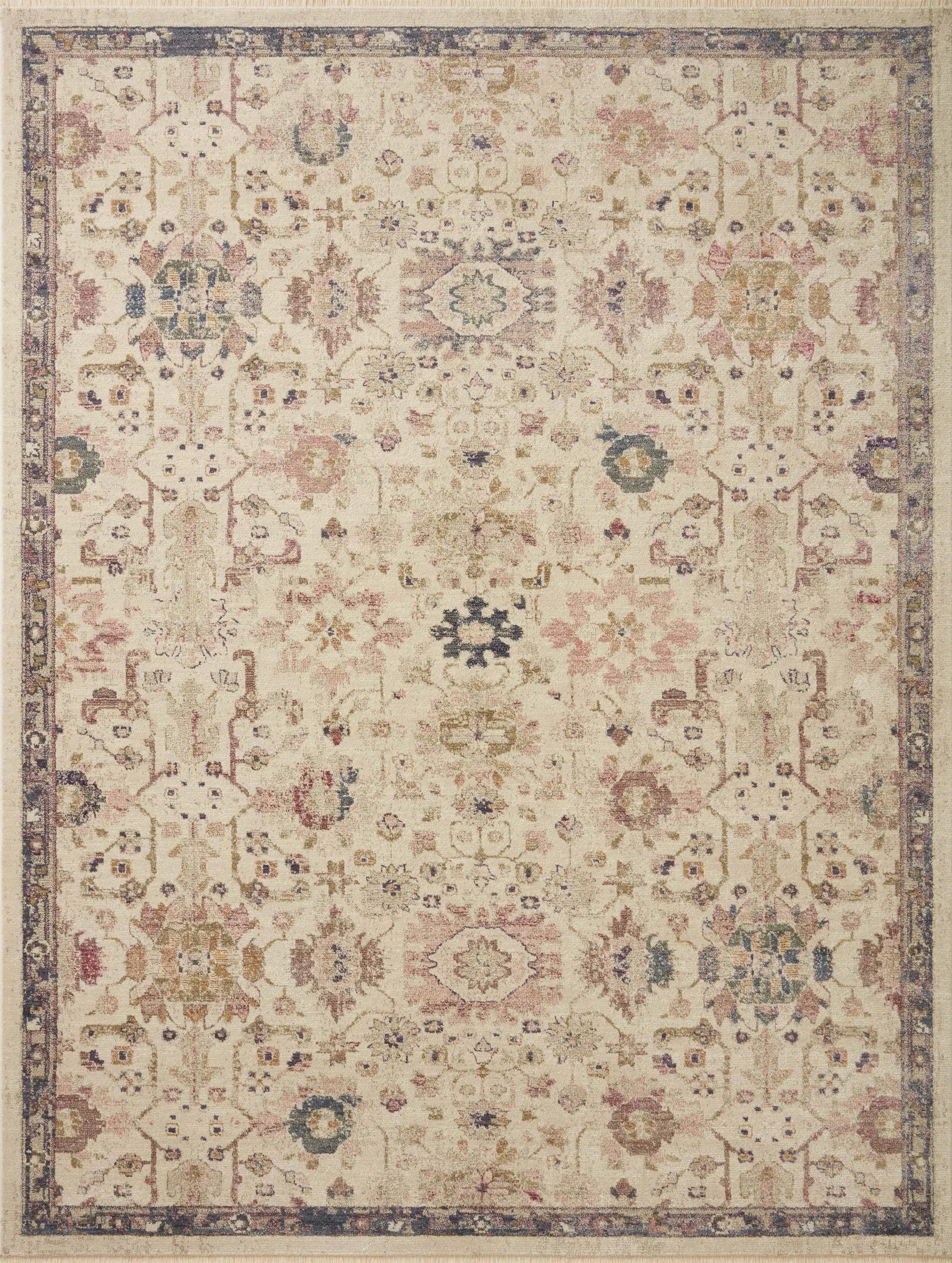 Giada GIA-04 Ivory / Multi Area Rug by Loloi