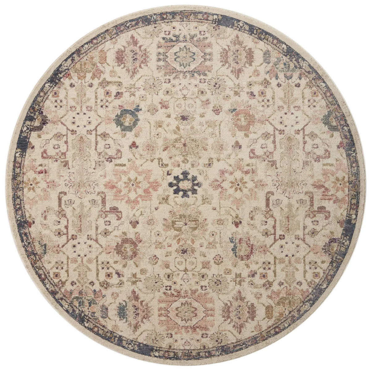 Giada GIA-04 Ivory / Multi Area Rug by Loloi