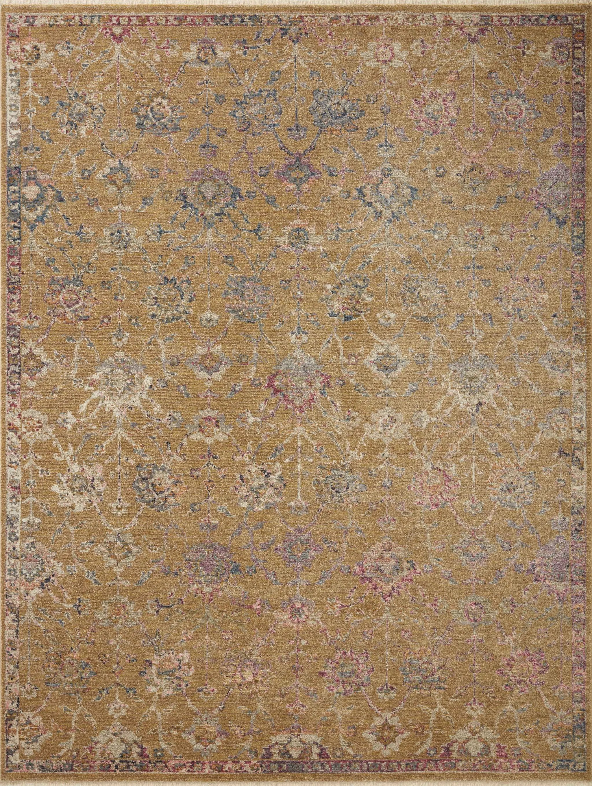 Giada GIA-05 Gold / Multi Area Rug by Loloi