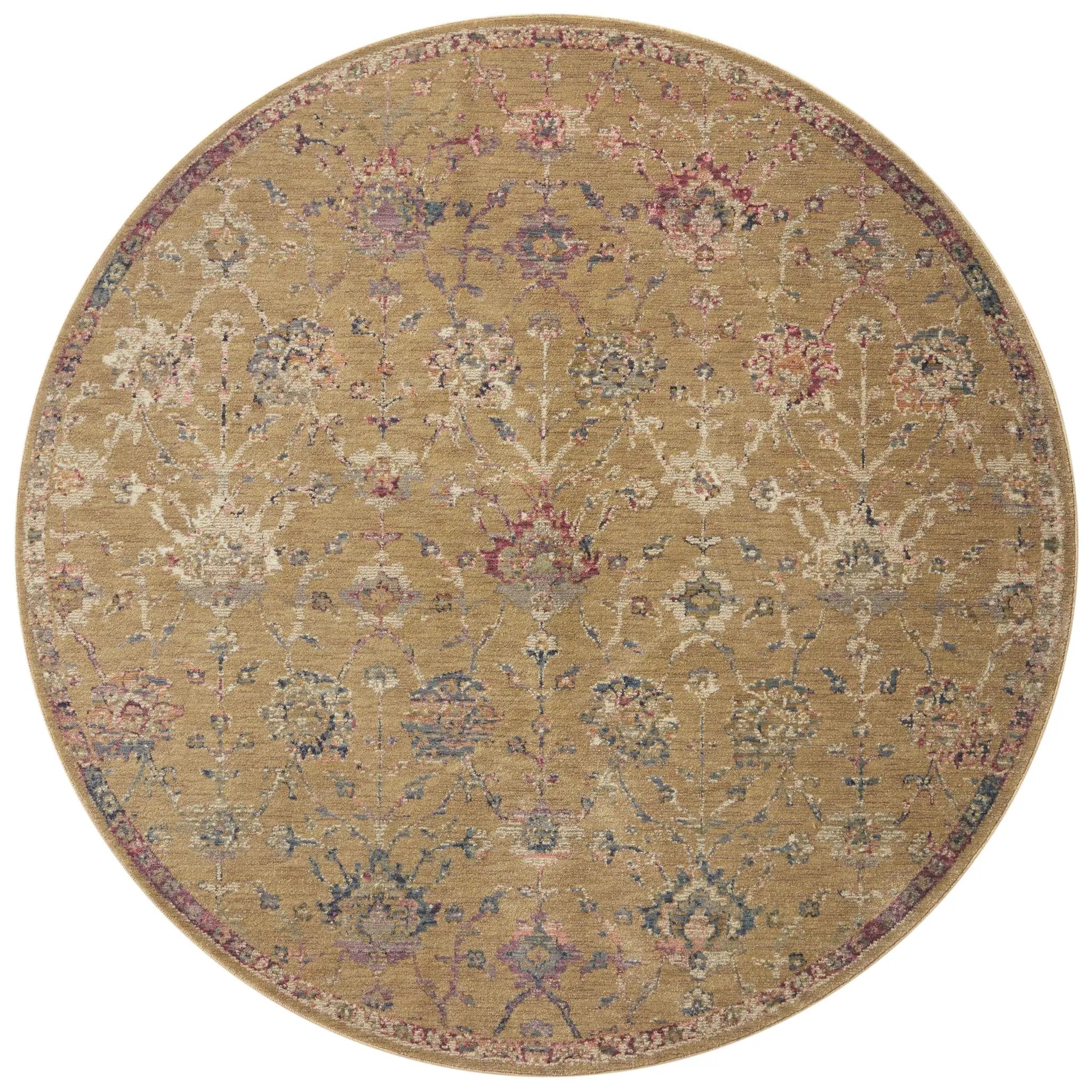 Giada GIA-05 Gold / Multi Area Rug by Loloi