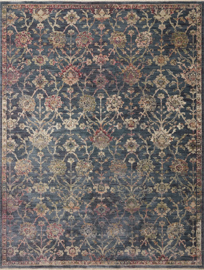 Giada GIA-05 Navy / Multi Area Rug by Loloi