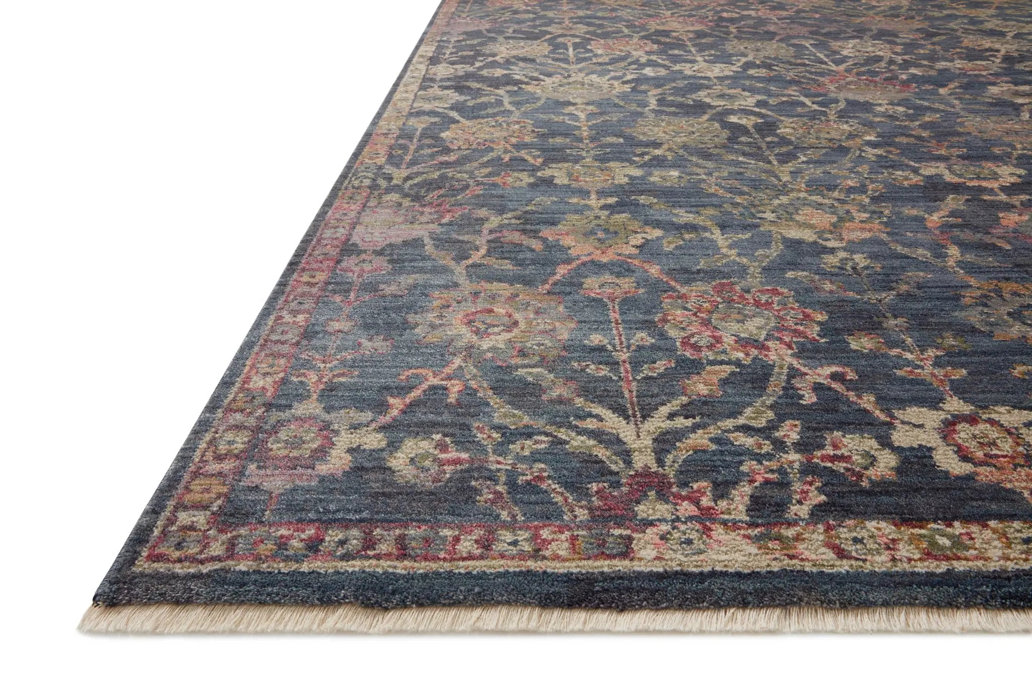 Giada GIA-05 Navy / Multi Area Rug by Loloi