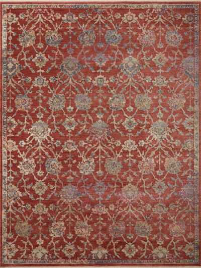Giada GIA-05 Red / Multi Area Rug by Loloi
