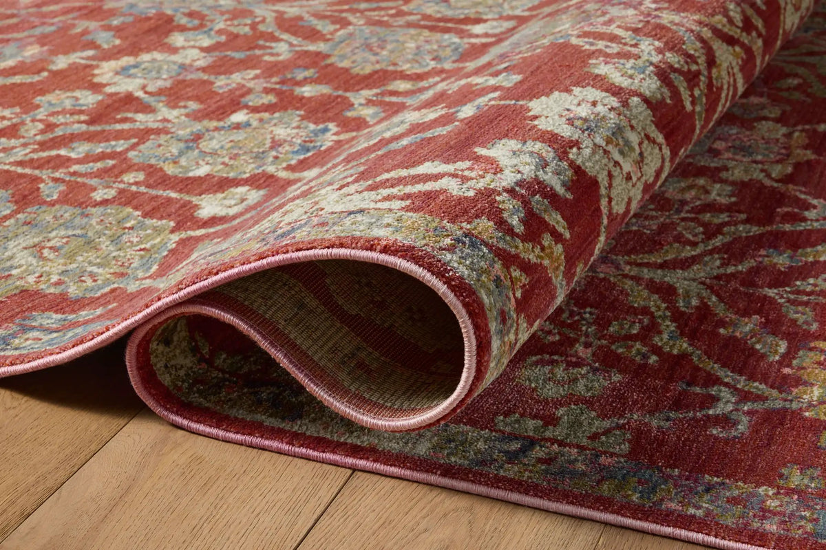 Giada GIA-05 Red / Multi Area Rug by Loloi