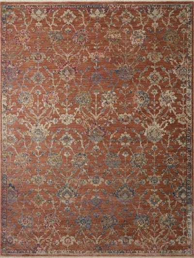 Giada GIA-05 Terracotta / Multi Area Rug by Loloi