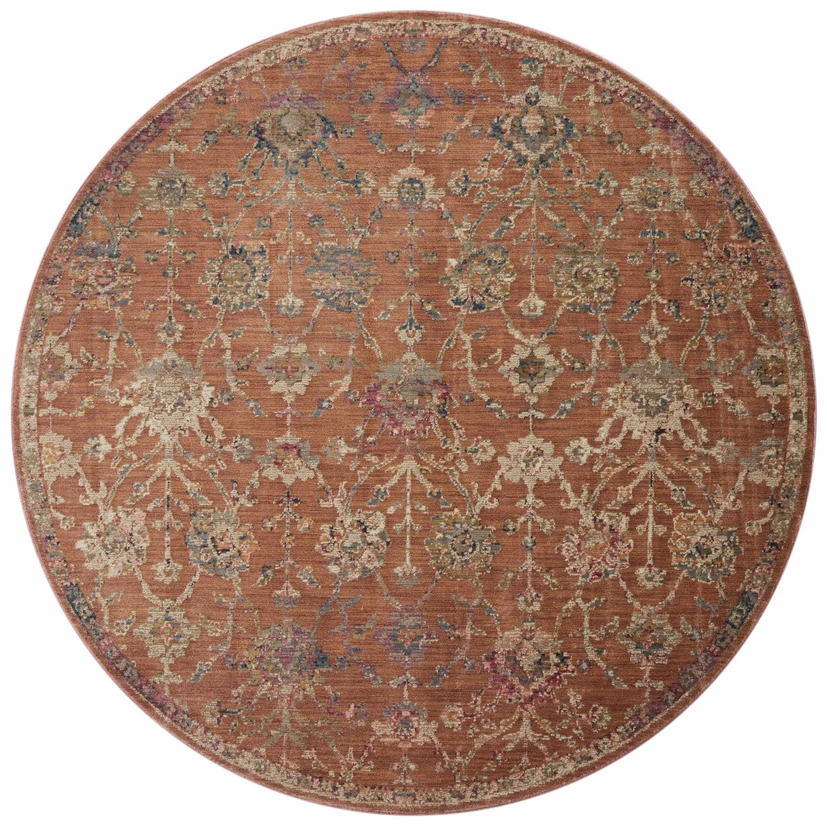 Giada GIA-05 Terracotta / Multi Area Rug by Loloi