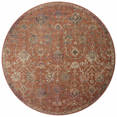 Giada GIA-05 Terracotta / Multi Area Rug by Loloi
