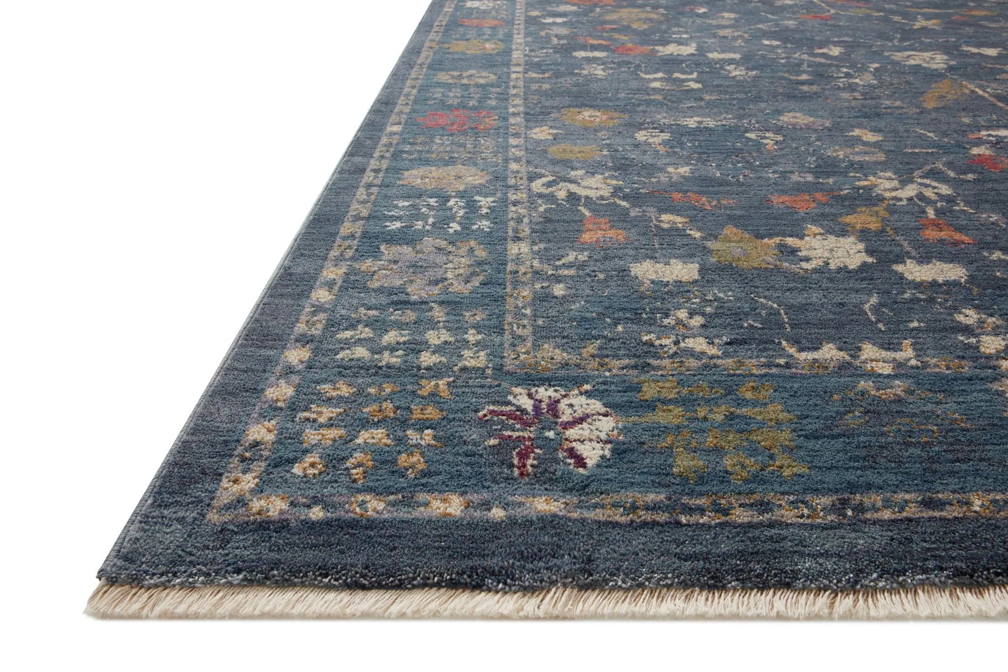 Giada GIA-06 Denim / Multi Area Rug by Loloi