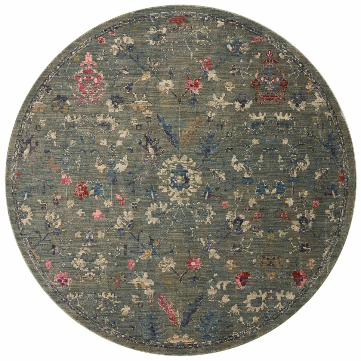 Giada GIA-06 Lagoon / Multi Area Rug by Loloi