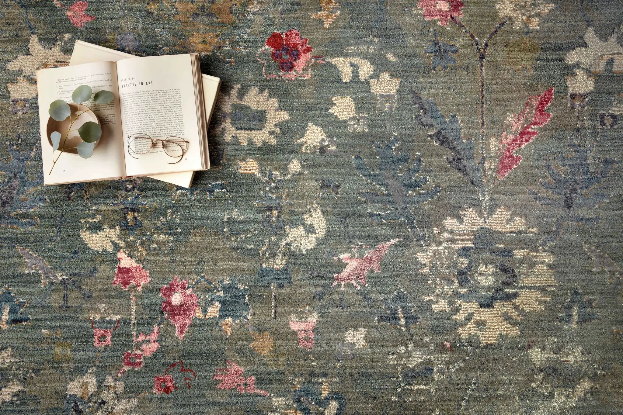 Giada GIA-06 Lagoon / Multi Area Rug by Loloi