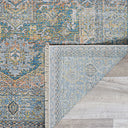 Couristan Halli Antique Lavar H477-1100 Sky Blue Area Rug