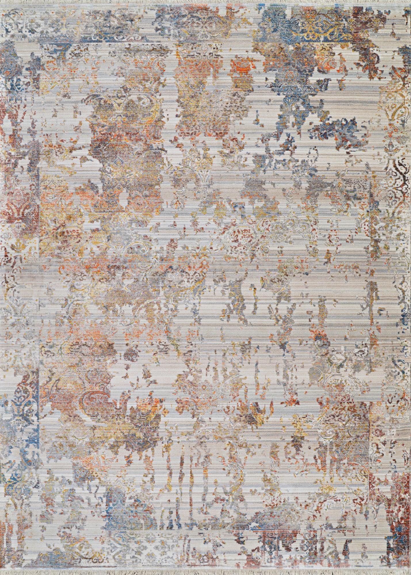 Couristan Halli Abstract Florals H653-1001 Antique Lace Area Rug