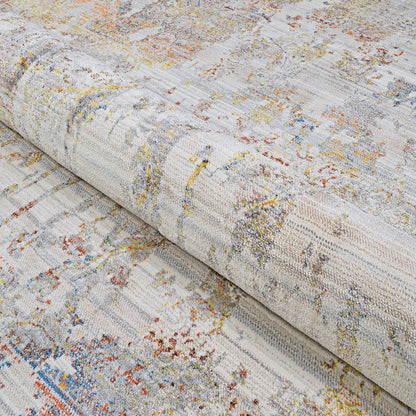 Couristan Halli Abstract Florals H653-1001 Antique Lace Area Rug