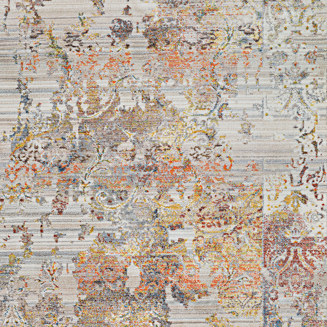 Couristan Halli Abstract Florals H653-1001 Antique Lace Area Rug