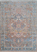 Couristan Halli Kerman H724-3100 Brick Area rug
