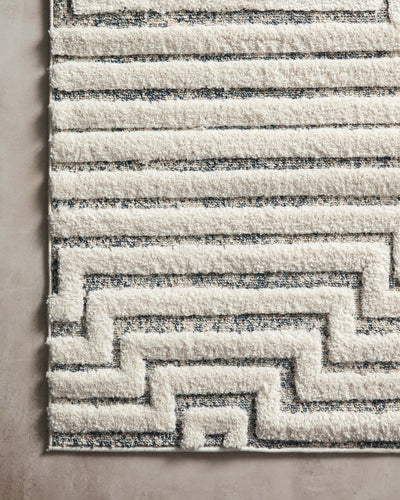 Loloi Hagen HAG-03 White / Sky Area Rug