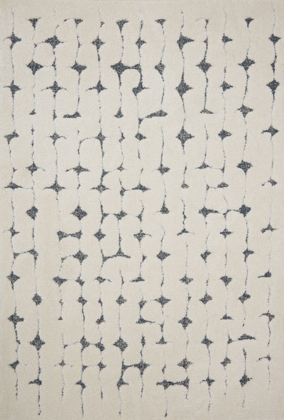 Loloi Hagen HAG-04 White / Navy Area Rug
