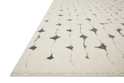 Loloi Hagen HAG-04 White / Navy Area Rug