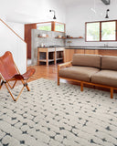 Loloi Hagen HAG-04 White / Navy Area Rug
