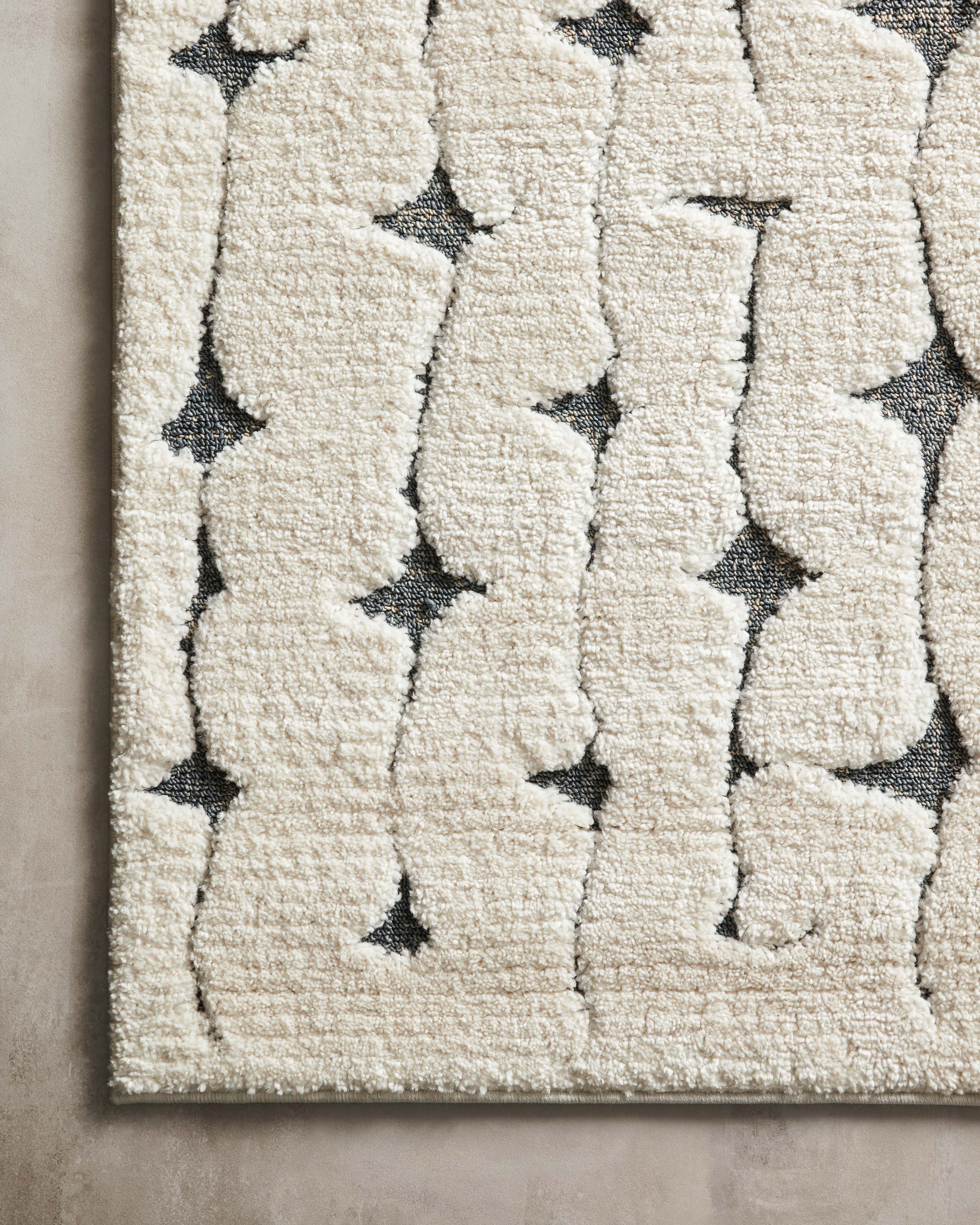 Loloi Hagen HAG-04 White / Navy Area Rug