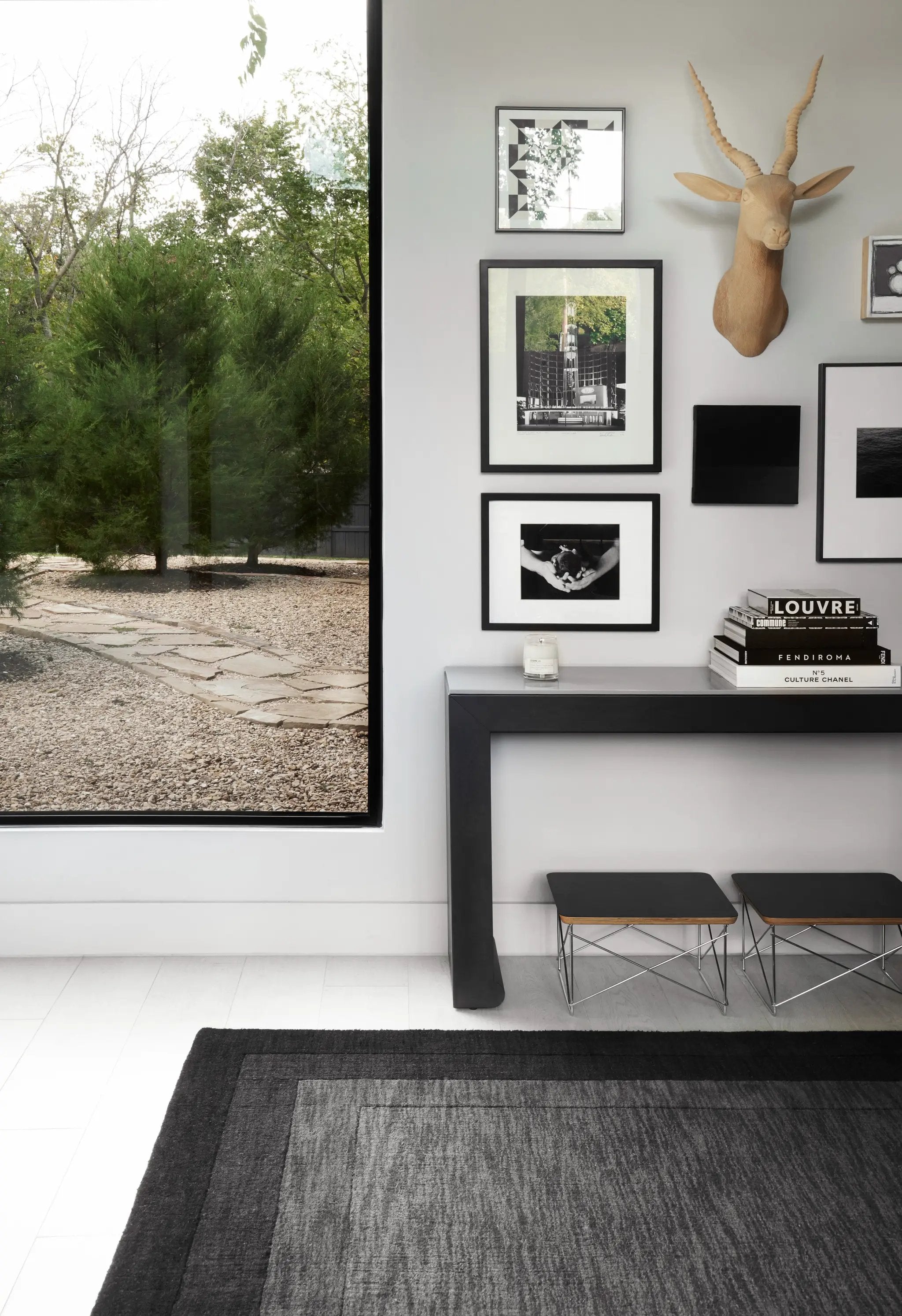 Hamilton HM-01 Grey / Charcoal Area Rug by Loloi