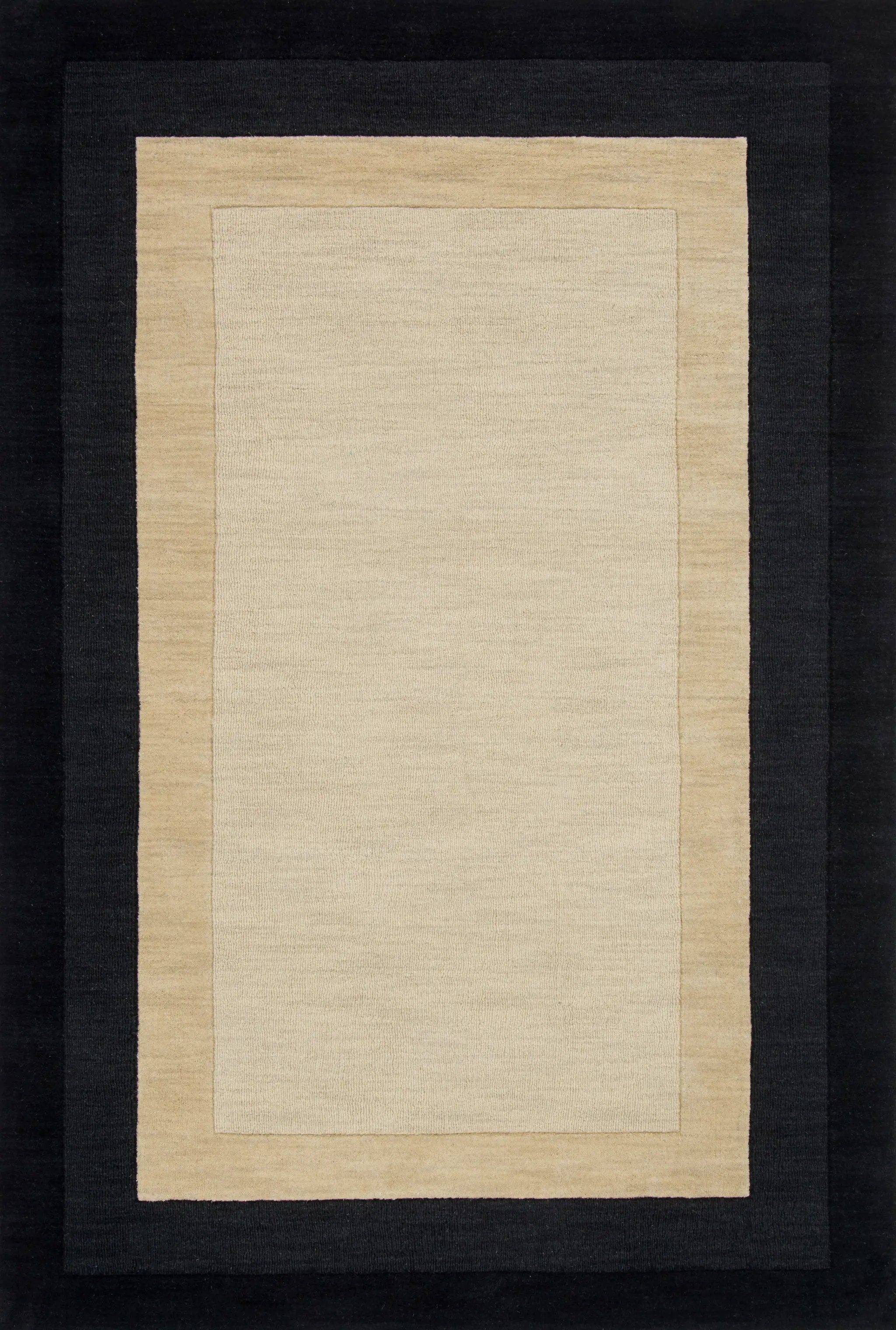Hamilton HM-01 Ivory / Charcoal Area Rug by Loloi
