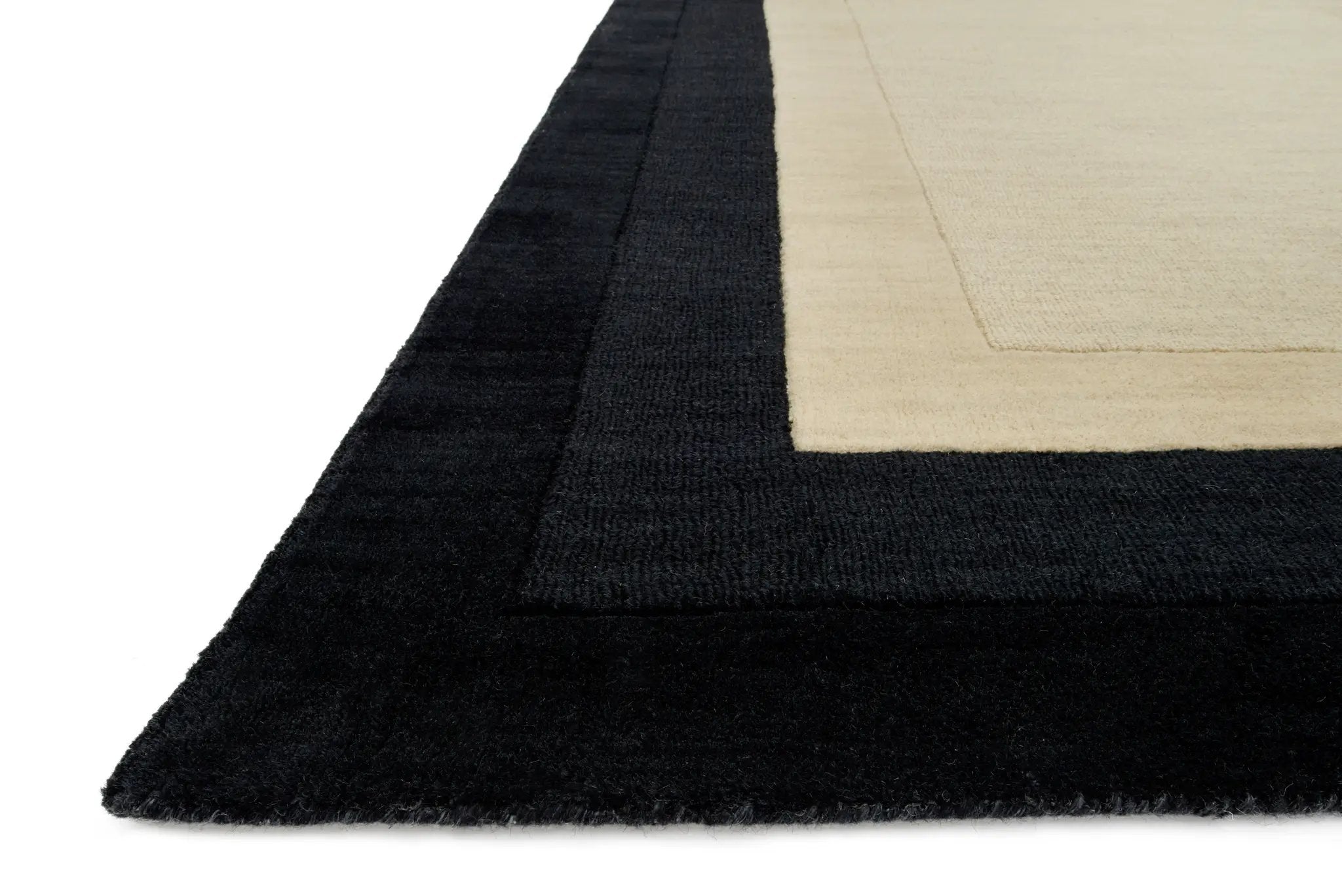 Hamilton HM-01 Ivory / Charcoal Area Rug by Loloi