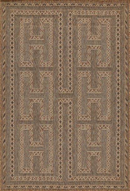 Momeni Hampton HAM-2 Natural Indoor/Outdoor Area Rug