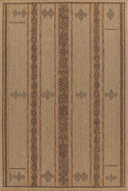 Momeni Hampton HAM-6 Natural Indoor/Outdoor Area Rug
