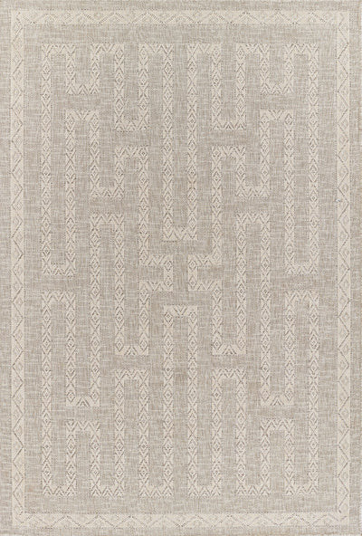 Momeni Hampton HAM-8 Gray Indoor/Outdoor Area Rug