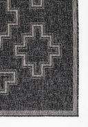 Momeni Hampton HAM-9 Black Indoor/Outdoor Area Rug