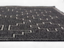 Momeni Hampton HAM-9 Black Indoor/Outdoor Area Rug