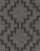 Momeni Hampton HAM-9 Charcoal Indoor/Outdoor Area Rug