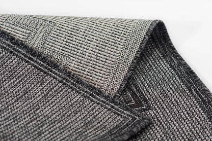Momeni Hampton HAM-9 Charcoal Indoor/Outdoor Area Rug
