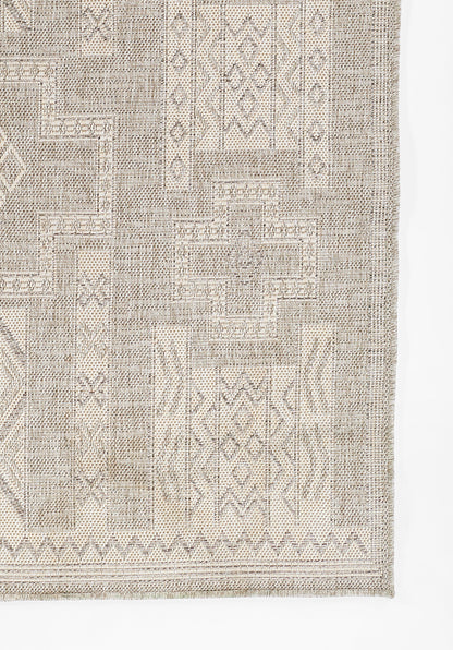 Momeni Hampton HAM10 Gray Indoor/Outdoor Area Rug