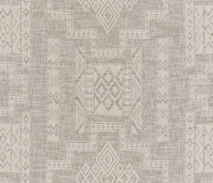 Momeni Hampton HAM10 Gray Indoor/Outdoor Area Rug