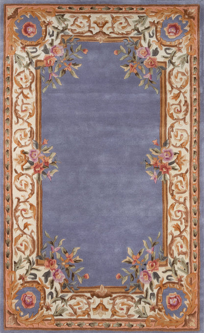 Momeni Harmony HAI-7 Blue Hand Tufted Area Rug