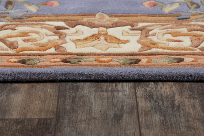 Momeni Harmony HAI-7 Blue Hand Tufted Area Rug