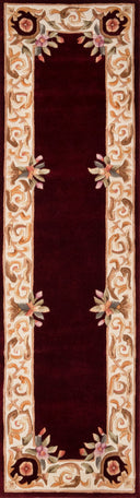 Momeni Harmony HAI-7 Burgundy Hand Tufted Area Rug