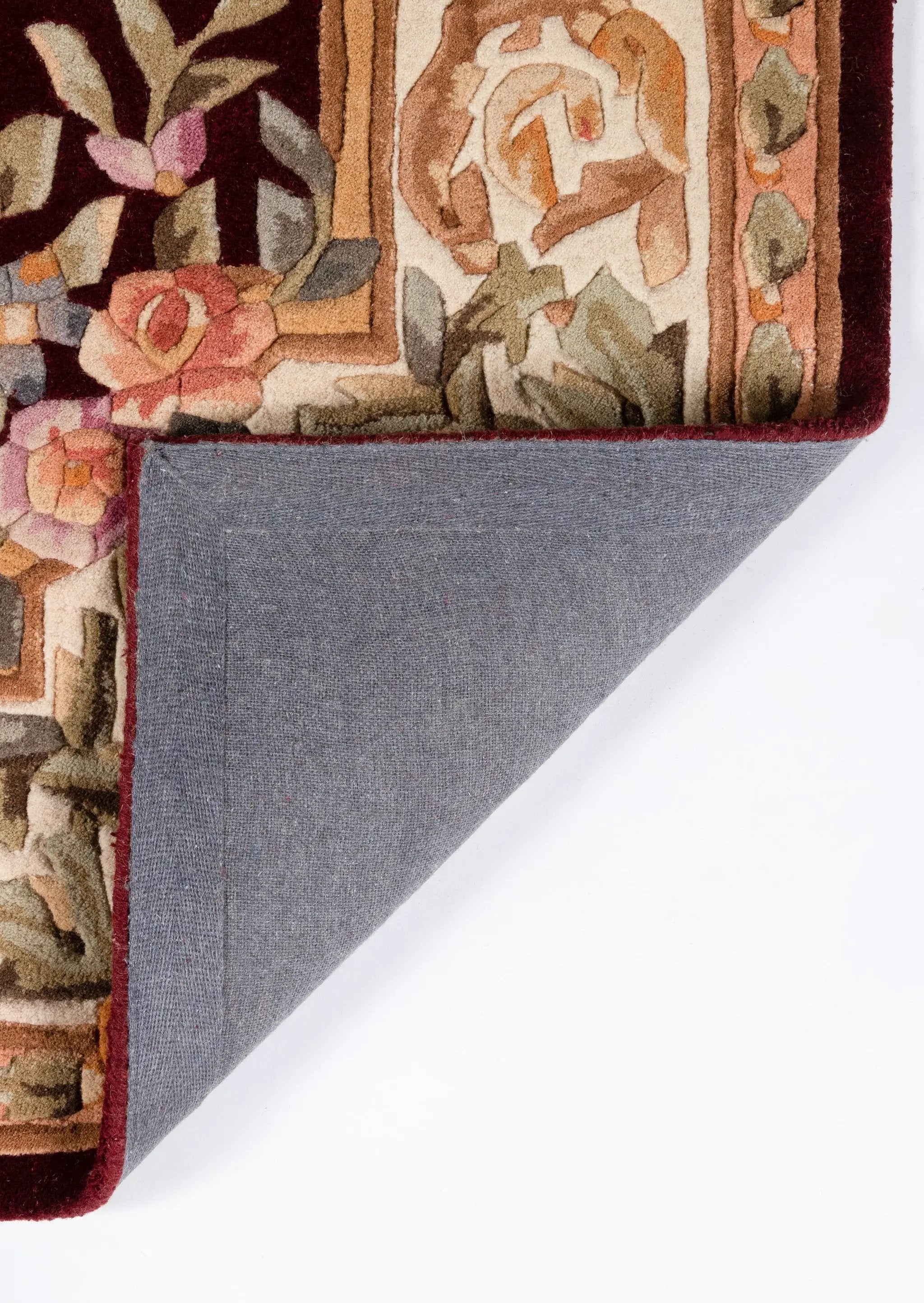 Harmony HAI-7 Burgundy Area Rug by Momeni