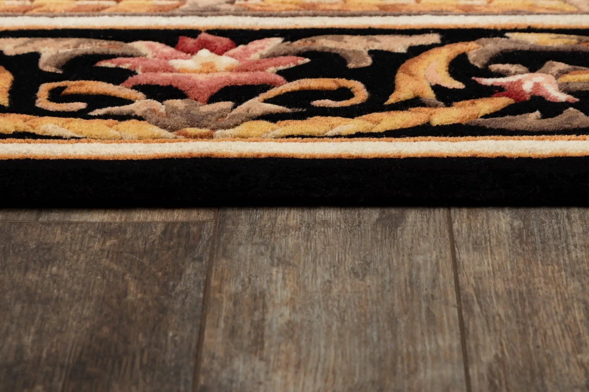 Harmony HAI-12 Black Area Rug by Momeni