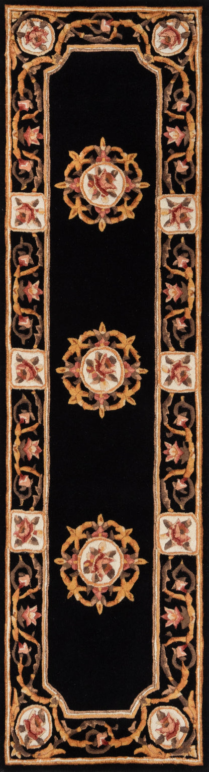 Momeni Harmony HAI12 Black Hand Tufted Area Rug