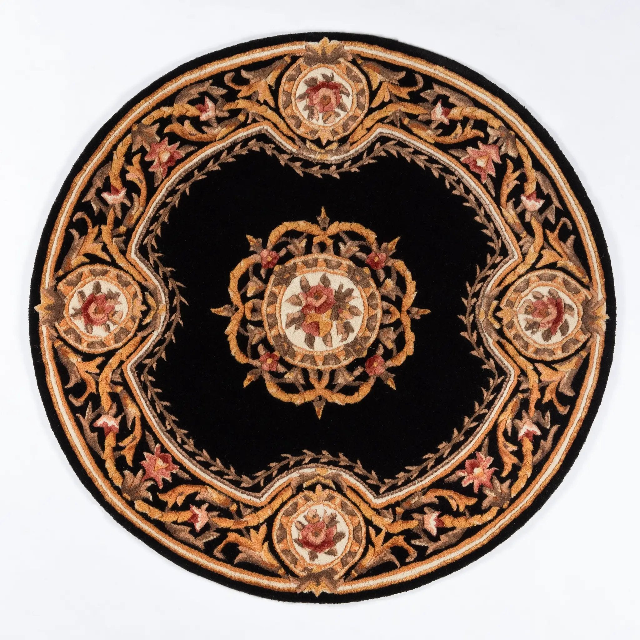 Momeni Harmony HAI12 Black Hand Tufted Area Rug
